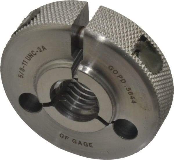 GF Gage - 5/8-11 Go/No Go Double Ring Thread Gage - Class 2A - Americas Industrial Supply