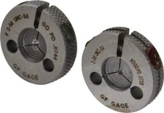 GF Gage - 2-56 Go/No Go Double Ring Thread Gage - Class 3A - Americas Industrial Supply
