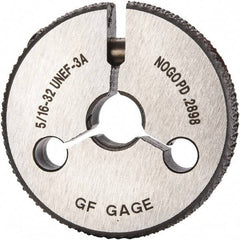GF Gage - 5/16-32 Go/No Go Double Ring Thread Gage - Class 3A - Americas Industrial Supply