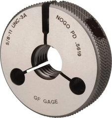 GF Gage - 5/8-11 Go/No Go Double Ring Thread Gage - Class 3A - Americas Industrial Supply