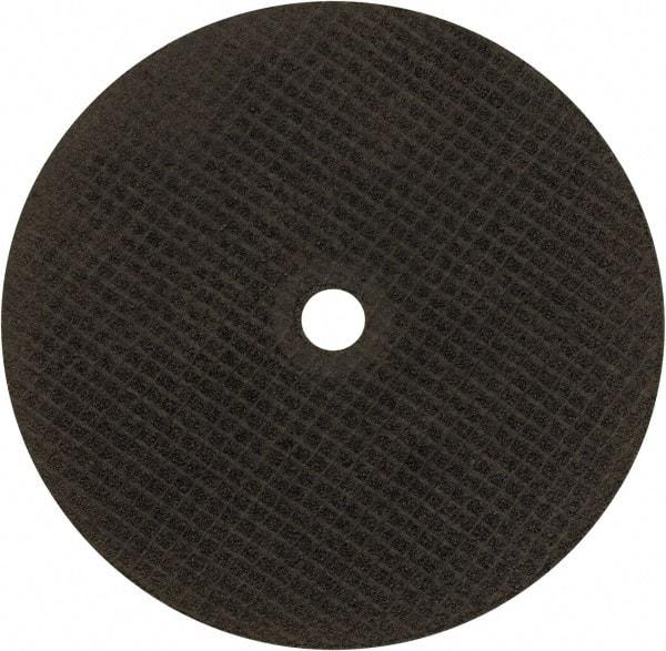 Norton - 7" 24 Grit Aluminum Oxide Cutoff Wheel - 3/32" Thick, 5/8" Arbor, 8,730 Max RPM, Use with Circular Saws - Americas Industrial Supply