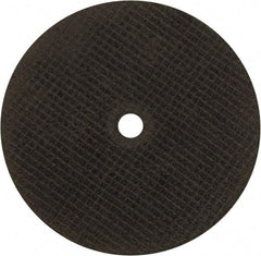 Norton - 7" 24 Grit Aluminum Oxide Cutoff Wheel - 3/32" Thick, 5/8" Arbor, 8,730 Max RPM, Use with Circular Saws - Americas Industrial Supply