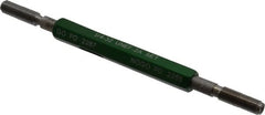 GF Gage - 1/4-32 Go/No Go Truncated Taperlock Thread Setting Plug Gage - Class 2A, Size 1 Handle, Steel - Americas Industrial Supply