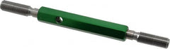 GF Gage - 3/8-24 Go/No Go Truncated Taperlock Thread Setting Plug Gage - Class 2A, Size 2 Handle, Steel - Americas Industrial Supply