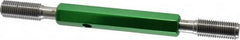 GF Gage - 7/16-20 Go/No Go Truncated Taperlock Thread Setting Plug Gage - Class 2A, Size 2 Handle, Steel - Americas Industrial Supply