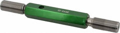 GF Gage - 9/16-24 Go/No Go Truncated Taperlock Thread Setting Plug Gage - Class 2A, Size 3 Handle, Steel - Americas Industrial Supply