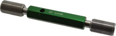GF Gage - 3/4-20 Go/No Go Truncated Taperlock Thread Setting Plug Gage - Class 2A, Size 3 Handle, Steel - Americas Industrial Supply