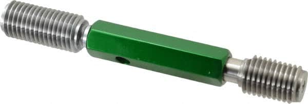 GF Gage - 1-8 Go/No Go Truncated Taperlock Thread Setting Plug Gage - Class 2A, Size 4 Handle, Steel - Americas Industrial Supply