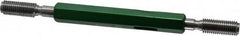 GF Gage - 5/16-24 Go/No Go Truncated Taperlock Thread Setting Plug Gage - Class 3A, Size 1 Handle, Steel - Americas Industrial Supply