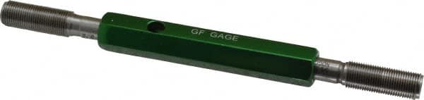 GF Gage - 3/8-32 Go/No Go Truncated Taperlock Thread Setting Plug Gage - Class 3A, Size 2 Handle, Steel - Americas Industrial Supply