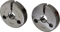 GF Gage - M12x1.75 Go/No Go Double Ring Thread Gage - Class 6G - Americas Industrial Supply