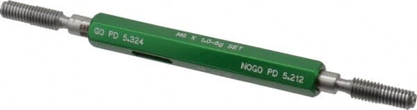 GF Gage - M6x1 Go/No Go Truncated Taperlock Thread Gage - Class 6G, Size 1 Handle - Americas Industrial Supply
