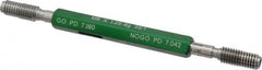 GF Gage - M8x1.25 Go/No Go Truncated Taperlock Thread Gage - Class 6G, Size 1 Handle - Americas Industrial Supply