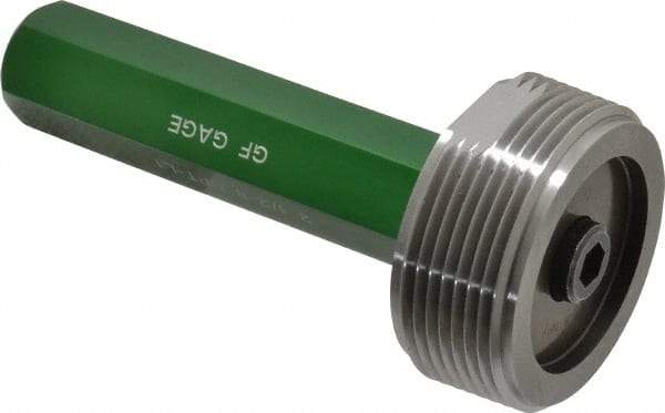 GF Gage - 2-1/2 - 8 Single End Tapered Plug Pipe Thread Gage - Handle Size 6, With Handle, NPT-L1 Tolerance - Americas Industrial Supply