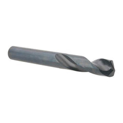 Guhring - 15/32" 130° Spiral Flute Cobalt Screw Machine Drill Bit - Oxide Finish, Right Hand Cut, 51mm Flute Length, 102mm OAL, Standard Point, Straight Shank - Americas Industrial Supply