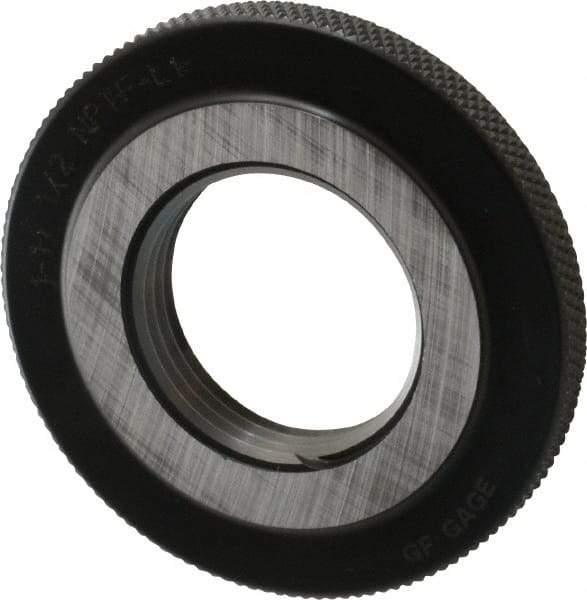 GF Gage - 1 - 11-1/2 Thread, Class L1, Ring Pipe Thread Gage - NPTF Thread - Americas Industrial Supply