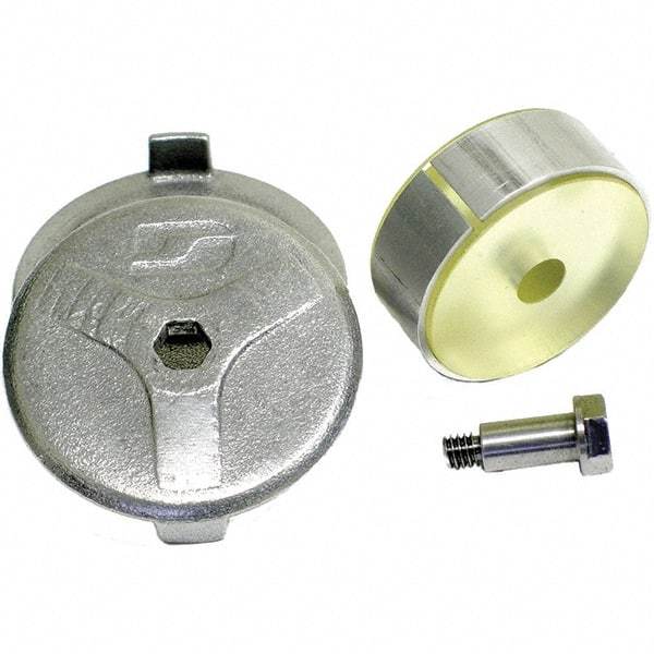 Dynabrade - Brush Mounting Wheel Hub Assembly - Compatible with 4" DynaZip Surface Preparation Tools - Americas Industrial Supply