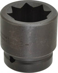 Proto - 1" Drive 1-1/2" Impact Socket - 8 Points, 2-13/16" OAL - Americas Industrial Supply
