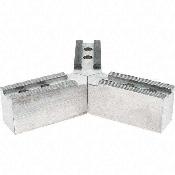 Value Collection - Soft Lathe Chuck Jaws Material: Aluminum - Americas Industrial Supply