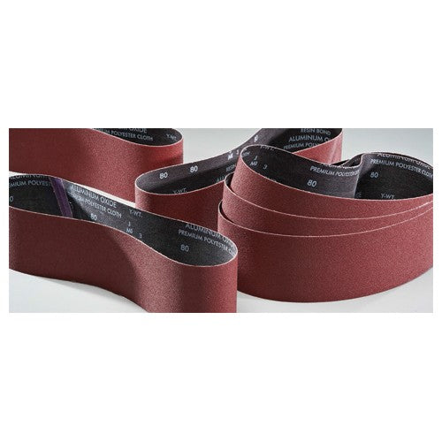6″ × 48″-120 Grit - Aluminum Oxide - Resin Waterproof Cloth Belt - Americas Industrial Supply