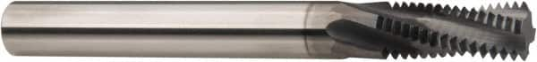 Niagara Cutter - M24x1.50 Metric Fine, 0.62" Cutting Diam, 4 Flute, Solid Carbide Helical Flute Thread Mill - Internal/External Thread, 1.373" LOC, 4" OAL, 5/8" Shank Diam - Americas Industrial Supply