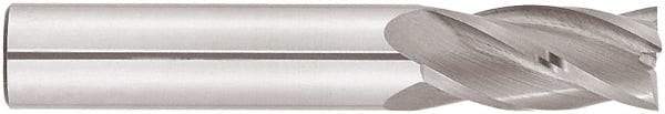 Niagara Cutter - 6mm, 19mm LOC, 6mm Shank Diam, 51mm OAL, 4 Flute, Solid Carbide Square End Mill - Single End, AlTiN Finish, Spiral Flute, 30° Helix, Centercutting, Right Hand Cut, Right Hand Flute, Series C430M - Americas Industrial Supply