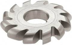 Keo - 1/16" Radius, 1/8" Circle Diam, 2-1/4" Cutter Diam, Arbor Connection, Convex Radius Cutter - High Speed Steel, Uncoated, Form Relieved, 16 Teeth - Americas Industrial Supply