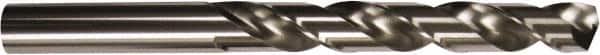 Guhring - #70 130° Cobalt Jobber Drill - Bright Finish, Right Hand Cut, Spiral Flute, Straight Shank, 28mm OAL, Split Point - Americas Industrial Supply
