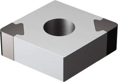 Sandvik Coromant - CNGA432 EA Grade 7015 CBN Turning Insert - Uncoated, 80° Diamond, 1/2" Inscr Circle, 3/16" Thick, 1/32" Corner Radius - Americas Industrial Supply