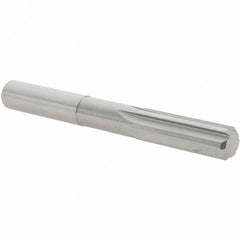 OSG - 13/32" Solid Carbide Chucking Reamer - Straight Flute, 3/8" Straight Shank, 1-1/4" Flute Length, 3-1/2" OAL - Americas Industrial Supply