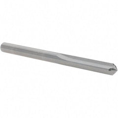 OSG - 5.7mm Solid Carbide Chucking Reamer - Straight Flute, 5.56mm Straight Shank, 25mm Flute Length, 76mm OAL - Americas Industrial Supply