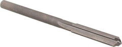 OSG - #4 Solid Carbide Chucking Reamer - Straight Flute, 3/16" Straight Shank, 1" Flute Length, 3" OAL - Americas Industrial Supply