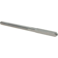 OSG - #18 Solid Carbide Chucking Reamer - Straight Flute, 5/32" Straight Shank, 7/8" Flute Length, 2-3/4" OAL - Americas Industrial Supply
