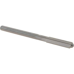 OSG - #21 Solid Carbide Chucking Reamer - Straight Flute, 9/64" Straight Shank, 3/4" Flute Length, 2-1/2" OAL - Americas Industrial Supply