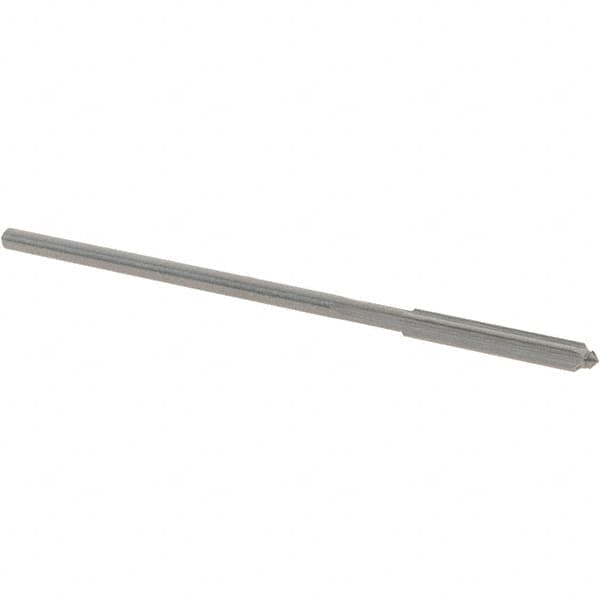 OSG - #47 Solid Carbide Chucking Reamer - Straight Flute, 1/16" Straight Shank, 1/2" Flute Length, 1-3/4" OAL - Americas Industrial Supply