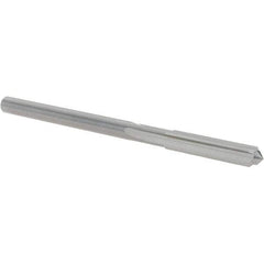 OSG - 4mm Solid Carbide Chucking Reamer - Straight Flute, 3.57mm Straight Shank, 19mm Flute Length, 64mm OAL - Americas Industrial Supply