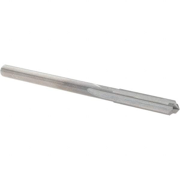 OSG - 3.9mm Solid Carbide Chucking Reamer - Straight Flute, 3.57mm Straight Shank, 19mm Flute Length, 64mm OAL - Americas Industrial Supply