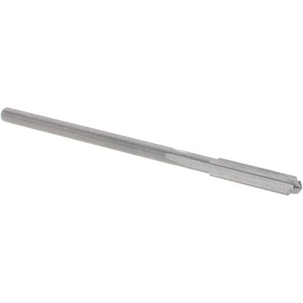 OSG - 2.4mm Solid Carbide Chucking Reamer - Straight Flute, 1.98mm Straight Shank, 12mm Flute Length, 50mm OAL - Americas Industrial Supply