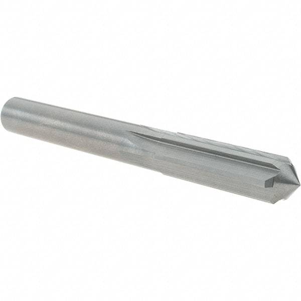 OSG - 10mm Solid Carbide Chucking Reamer - Straight Flute, 9.53mm Straight Shank, 32mm Flute Length, 89mm OAL - Americas Industrial Supply
