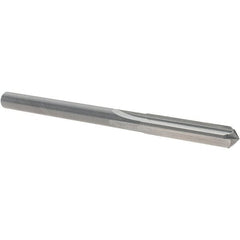 OSG - #6 Solid Carbide Chucking Reamer - Straight Flute, 3/16" Straight Shank, 1" Flute Length, 3" OAL - Americas Industrial Supply