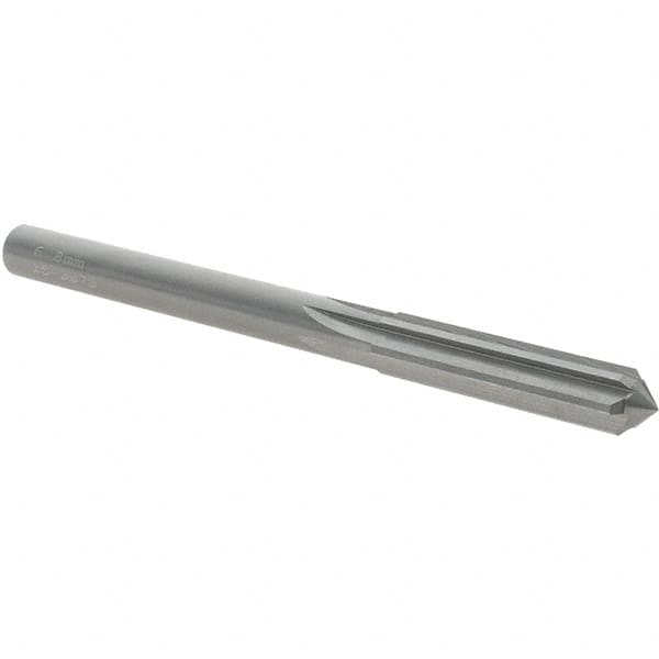 OSG - 6.8mm Solid Carbide Chucking Reamer - Straight Flute, 6.35mm Straight Shank, 29mm Flute Length, 83mm OAL - Americas Industrial Supply