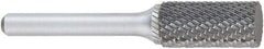 OSG - 9mm Cut Diam, 6mm Shank Diam, Cylinder Head Burr - Carbide, Flat End, 19mm LOC, 152mm OAL - Americas Industrial Supply