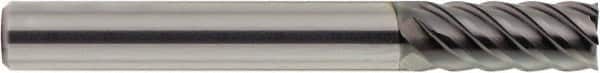 OSG - 10mm, 22mm LOC, 10mm Shank Diam, 70mm OAL, 6 Flute, Solid Carbide Square End Mill - Single End, EXO Finish, Spiral Flute, 45° Helix, Centercutting, Right Hand Cut, Right Hand Flute, Series 9140 - Americas Industrial Supply