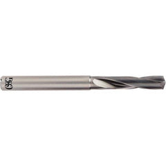 OSG - 8.52mm 140° Spiral Flute Solid Carbide Screw Machine Drill Bit - Americas Industrial Supply