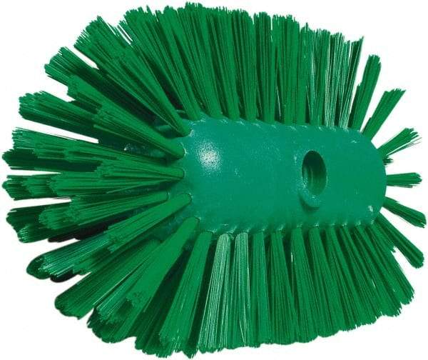 PRO-SOURCE - Nylon Valve Brush - 13-1/2" OAL, 10" Head Length, Steel Handle - Americas Industrial Supply