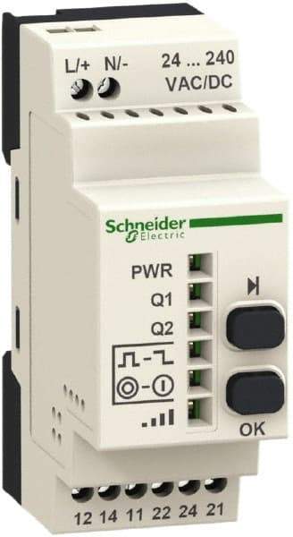 Square D - Wireless Pushbutton System with Programmable Receiver - 24-240 VAC/VDC, Relay Output Output, IP20 - Americas Industrial Supply