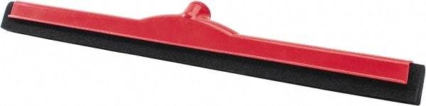 PRO-SOURCE - 24" Rubber Blade Floor Squeegee - Red - Americas Industrial Supply