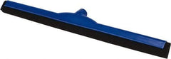 PRO-SOURCE - 24" Rubber Blade Floor Squeegee - Blue - Americas Industrial Supply