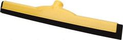PRO-SOURCE - 18" Rubber Blade Floor Squeegee - Yellow - Americas Industrial Supply