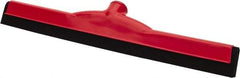 PRO-SOURCE - 18" Rubber Blade Floor Squeegee - Red - Americas Industrial Supply